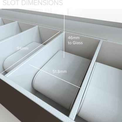 Premium 6-Slot Watch Organizer