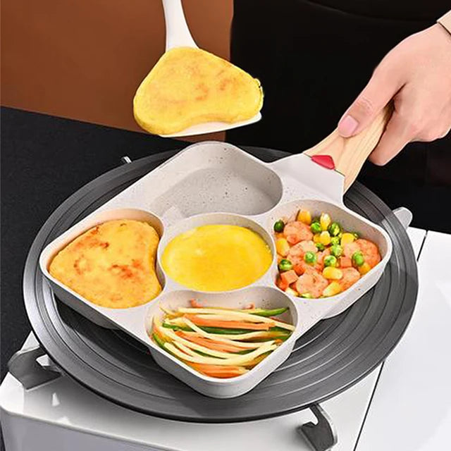 Star And Heart Fry Pan