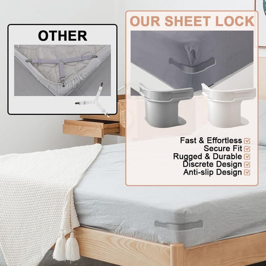 🛏️ Heavy Duty Bed Sheet Grippers