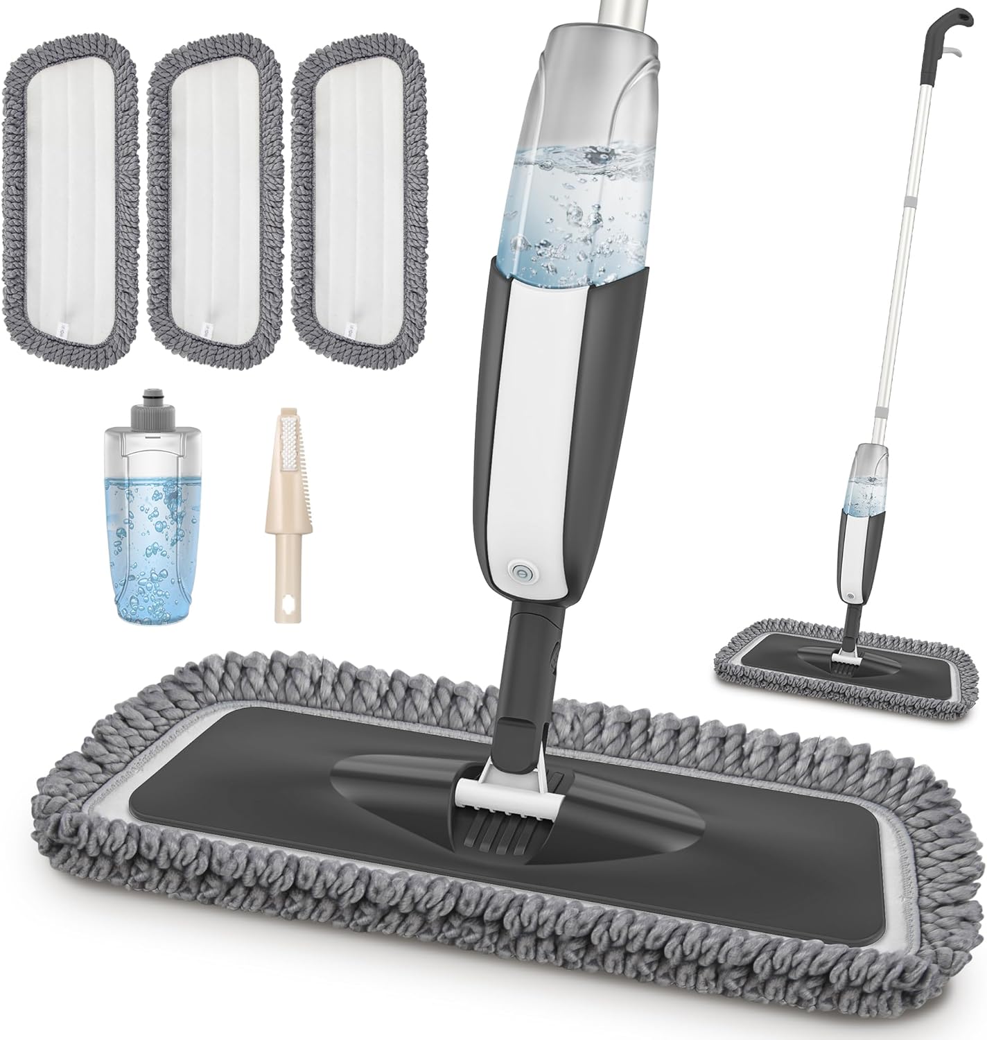 🧹 Microfiber Pad Spray Mop