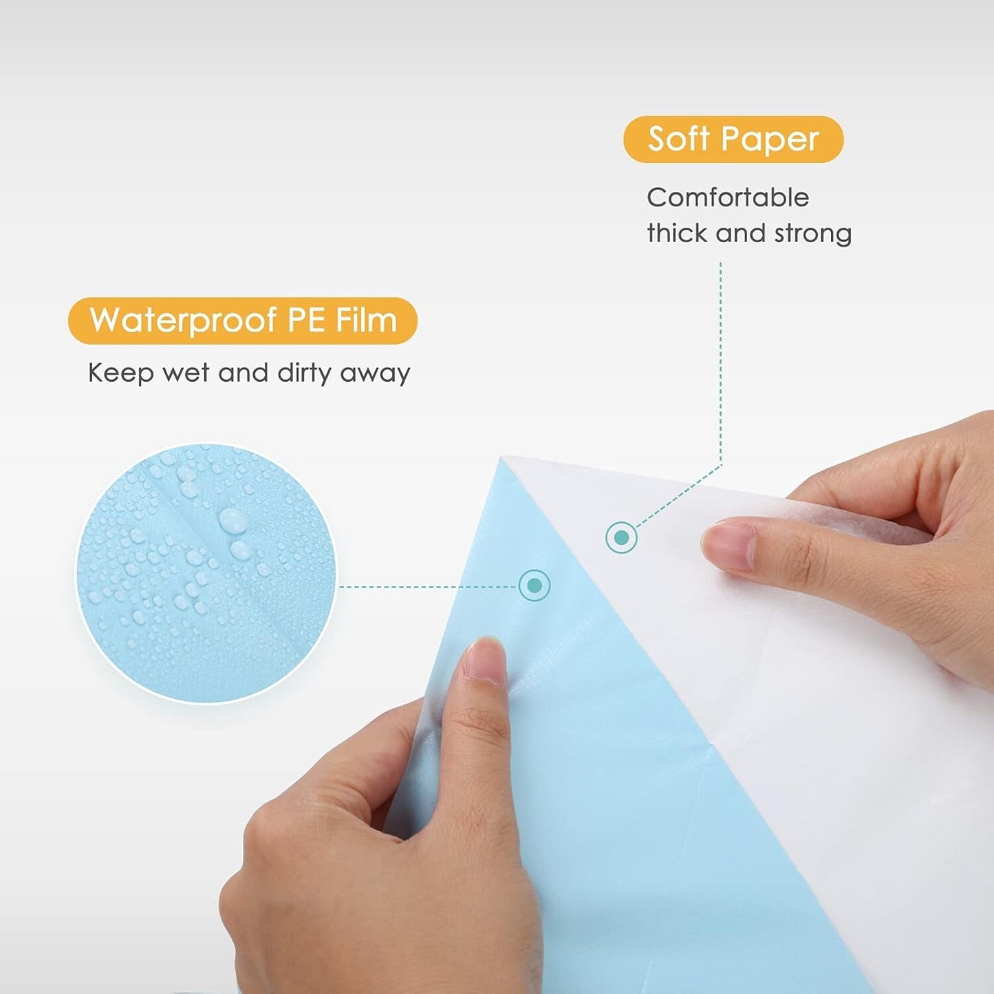 🚻Disposable Travel Toilet Seat Covers (10 Sheets)
