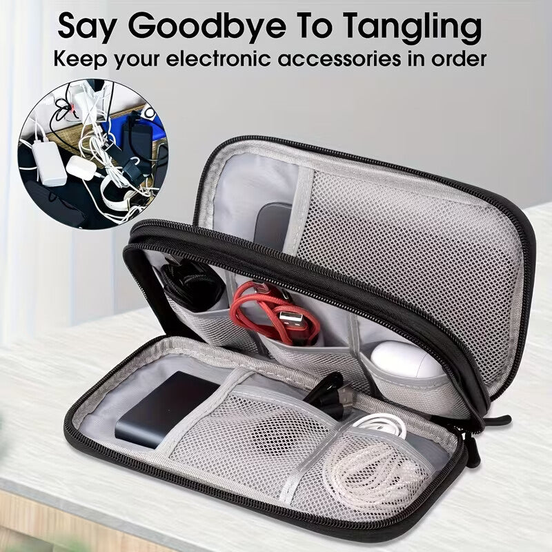 Multi-Layer Travel Pouch Organizer