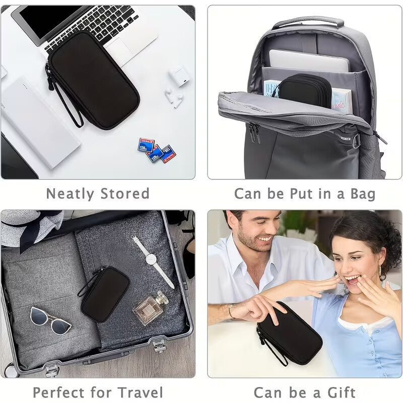 Multi-Layer Travel Pouch Organizer