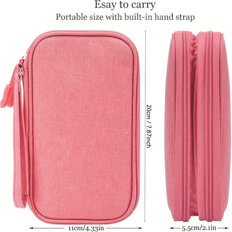 Multi-Layer Travel Pouch Organizer