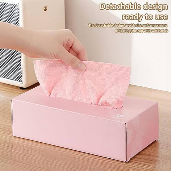 Microfiber cleaning cloth box