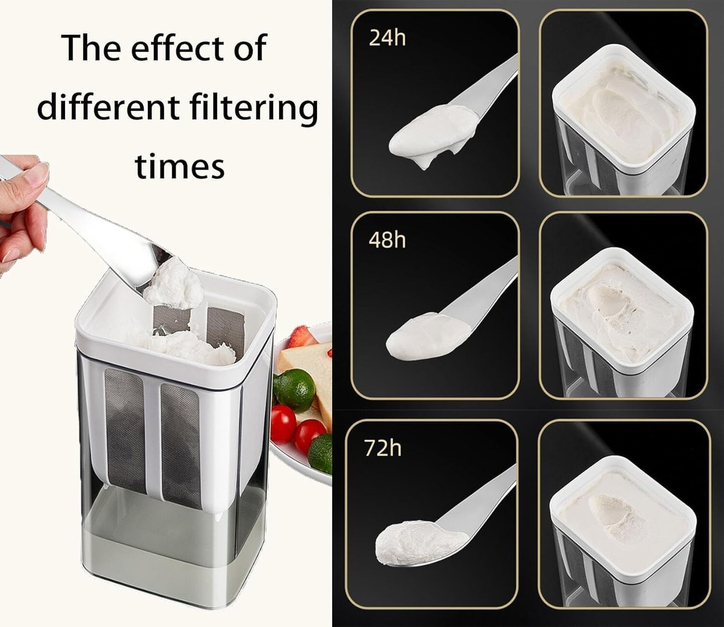 Ultra Fine Yogurt Strainer
