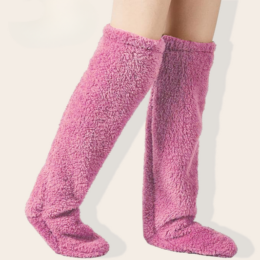 Winter Fleece Lined Over Knee Socks
