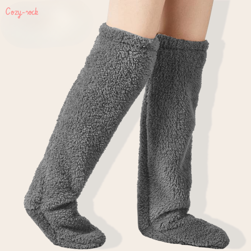 Winter Fleece Lined Over Knee Socks
