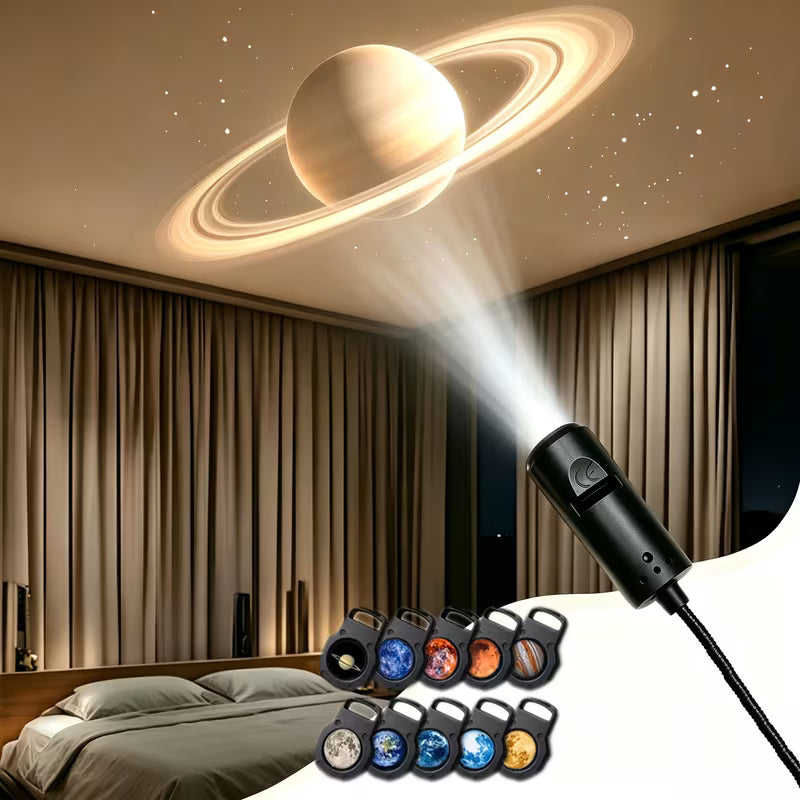 USB Planet Projection Lamp Starry Sky Night Light