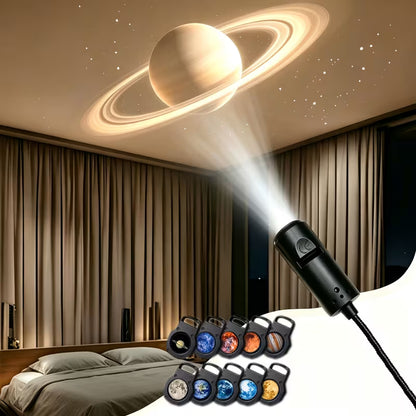 USB Planet Projection Lamp Starry Sky Night Light