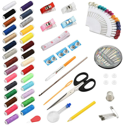 93 PCs Home Travel & Sewing Kit