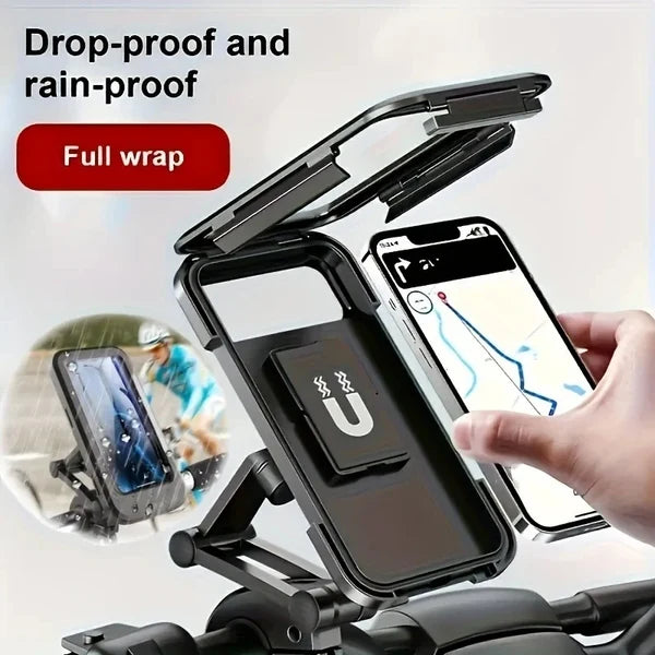 360° Waterproof Bike Phone Holder