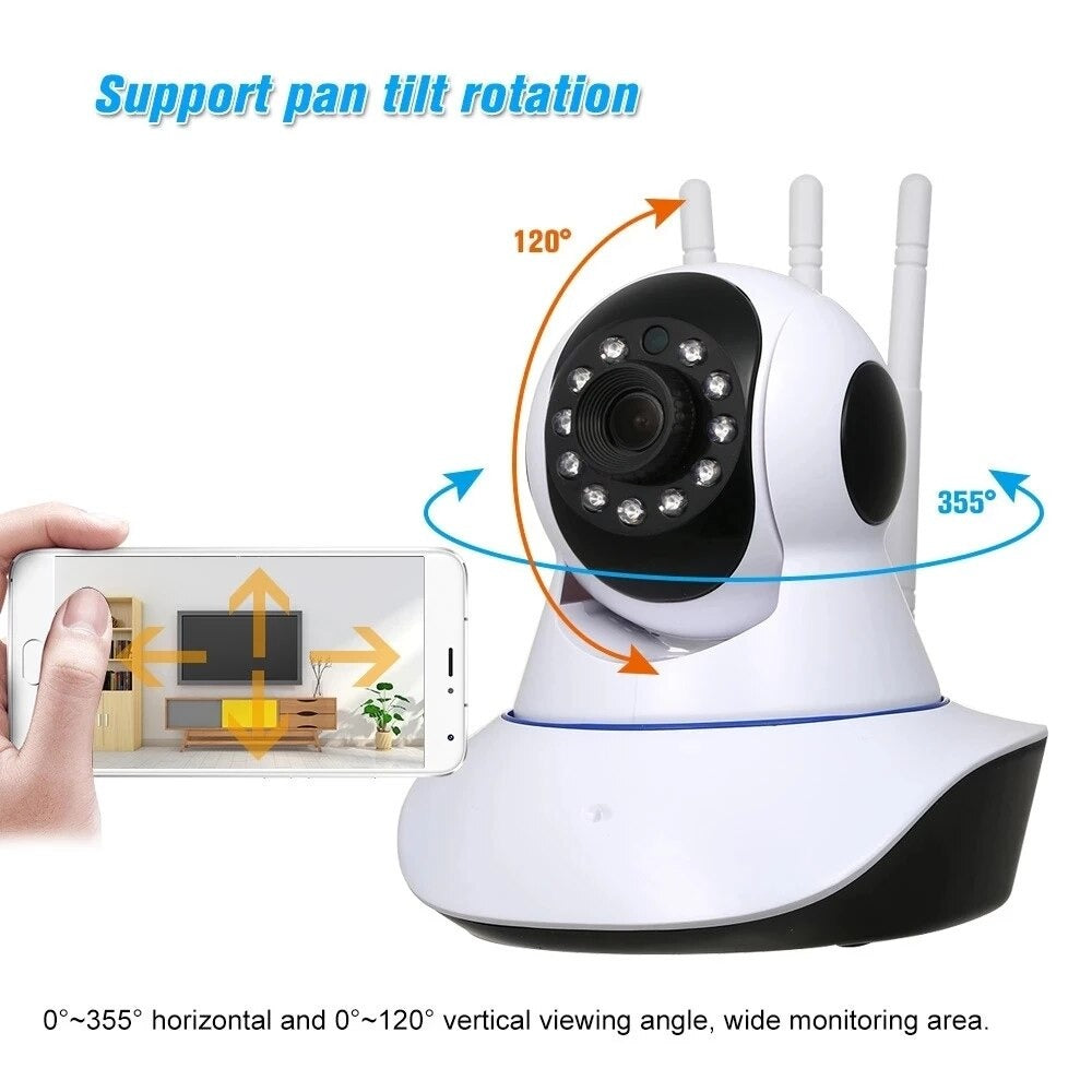 3 Antenna Wifi IP Wirless Camera