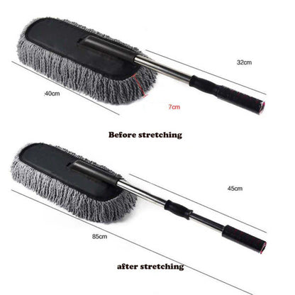 Microfiber Car Cleaning Duster – Extendable, Scratch-Free, Lint-Free