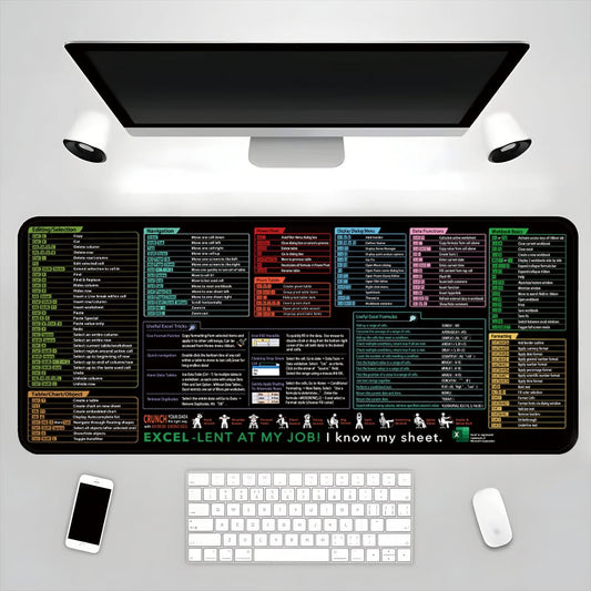 Shortcuts Mouse Pad for Excel Windows