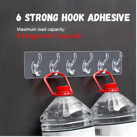 Self Adhesive Wall Mounted Strip Hook