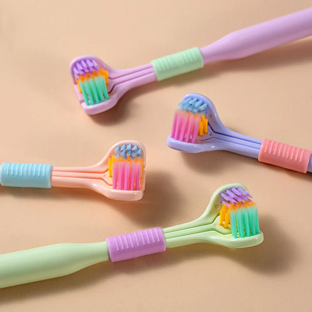 3 Sided Tooth Brush