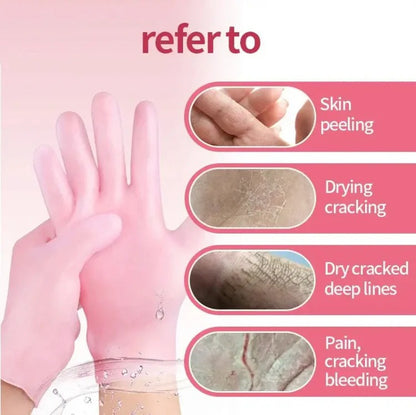 Silicone Moisturising Gloves & Socks