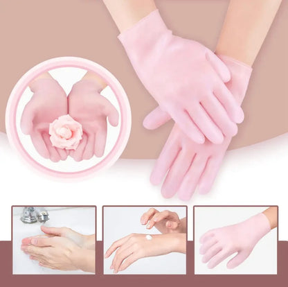 Silicone Moisturising Gloves & Socks