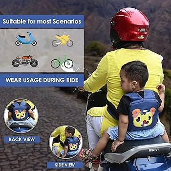 Kids Motorcycle Safety Seat Belt