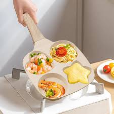 Star And Heart Fry Pan