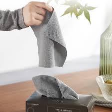 Microfiber cleaning cloth box