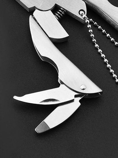 Multifunctional Stainless Steel Key Chain Pliers
