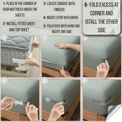 Heavy Duty Bed Sheet Grippers