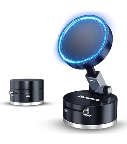 Suction Cup Magnetic Phone Stand for Desk and Car