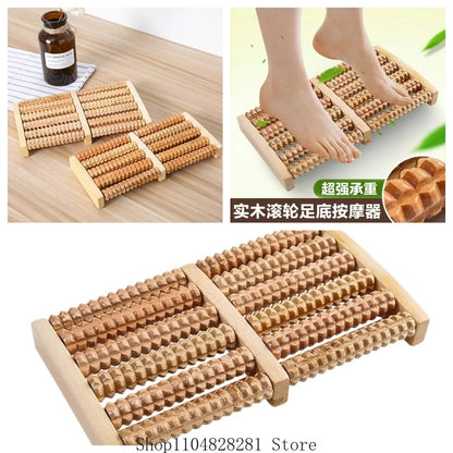 Wooden Foot Massager