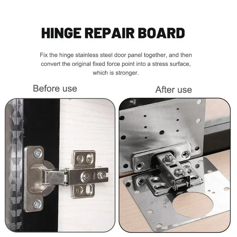 Heavy Duty Hinge Repair Plate