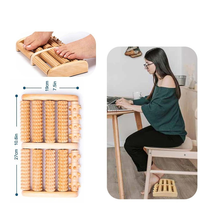 Wooden Foot Massager