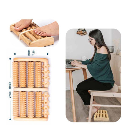 Wooden Foot Massager