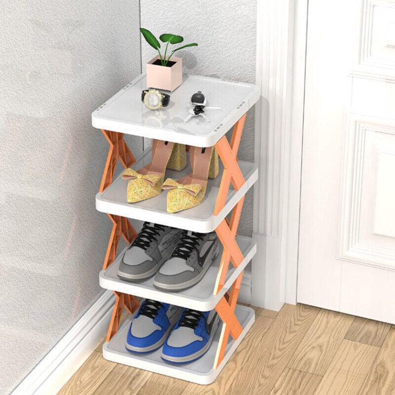 5-Layer Portable Shoe Rack Storage Organizer