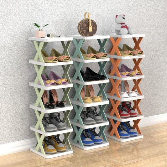 5-Layer Portable Shoe Rack Storage Organizer